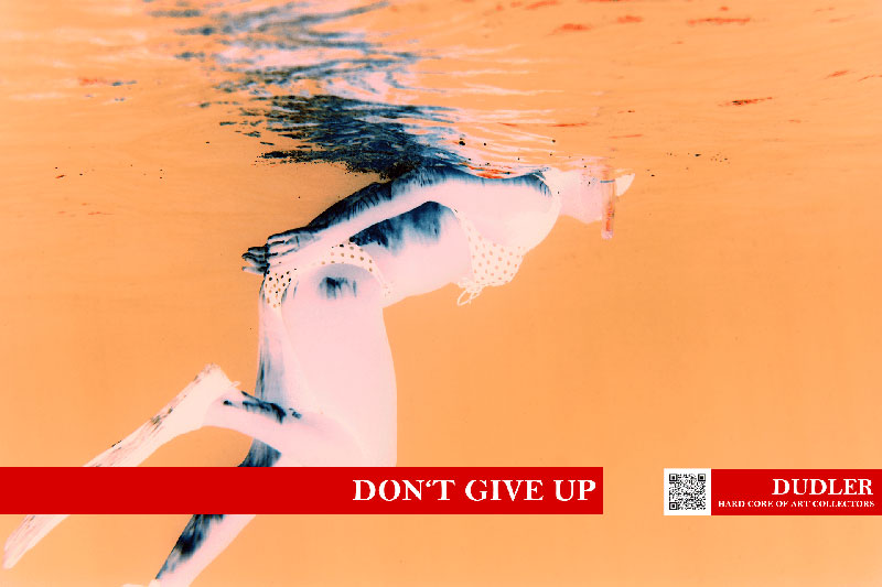 Don't give up - Zeile 9 - Hard Core of Art Collectors, Raphael Dudler