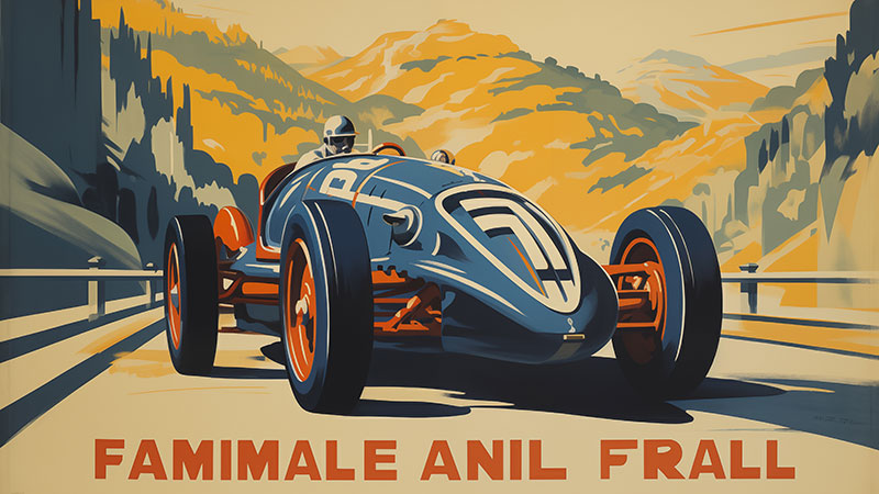 Vintage Car Racing 06
