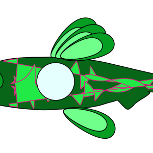 Fisch 56 ist ein Designelement aus 88 Varianten des Modelabels AMEN.fashion. Das Label steht für Toleranz, Respekt und friedliches Zusammenleben der Völker.