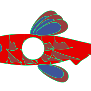 Fisch 64 ist ein Designelement aus 88 Varianten des Modelabels AMEN.fashion. Das Label steht für Toleranz, Respekt und friedliches Zusammenleben der Völker.