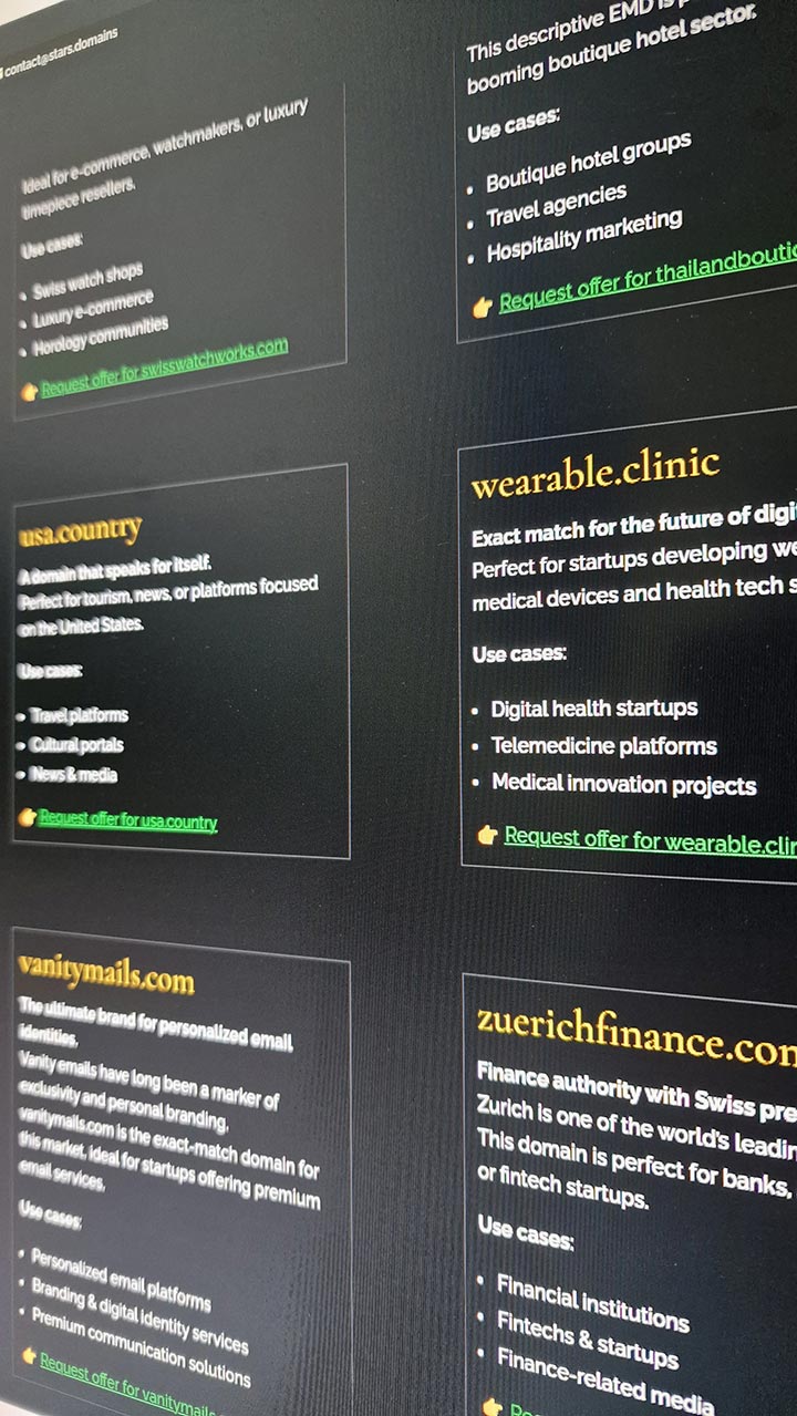 Exact Match Domains sind nicht nur Prestige. Sie unterstützen dich dabei deine Webpräsenz erfolgreich zu betreiben.